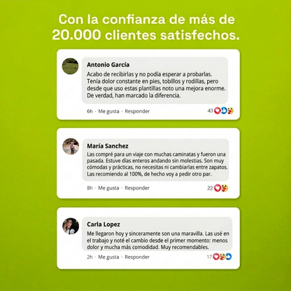 Steplio™ Plantillas Antidolor