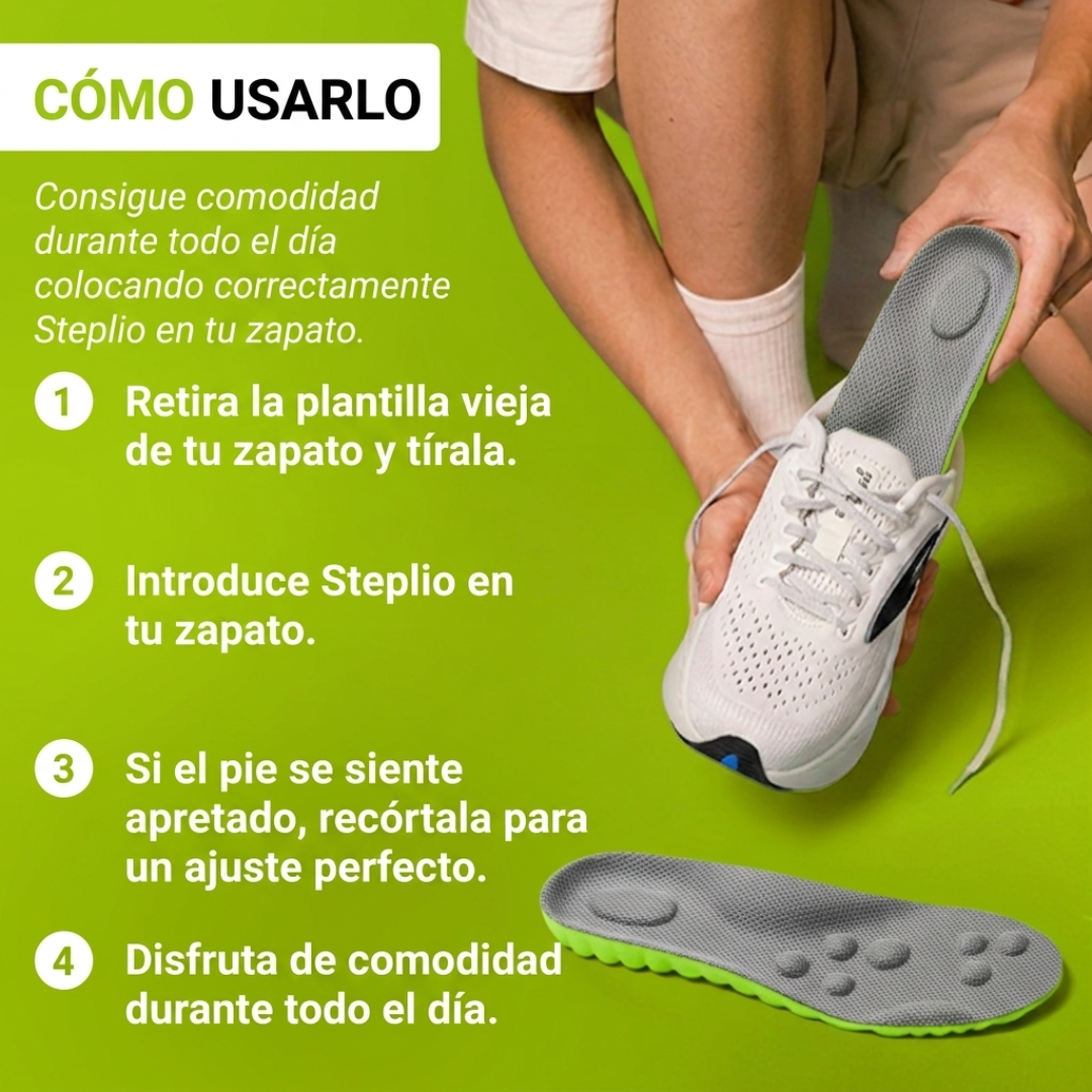 Steplio™ Plantillas Antidolor